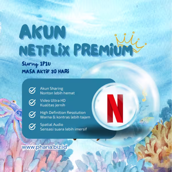 Netflix Sharing 1 Bulan